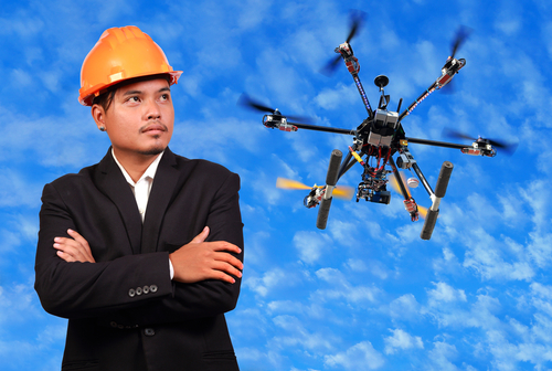 drone use in construction